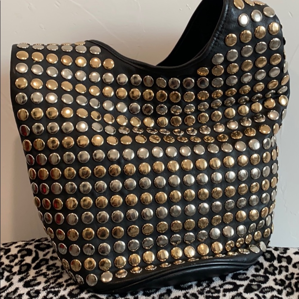 Studded Handbag Tote